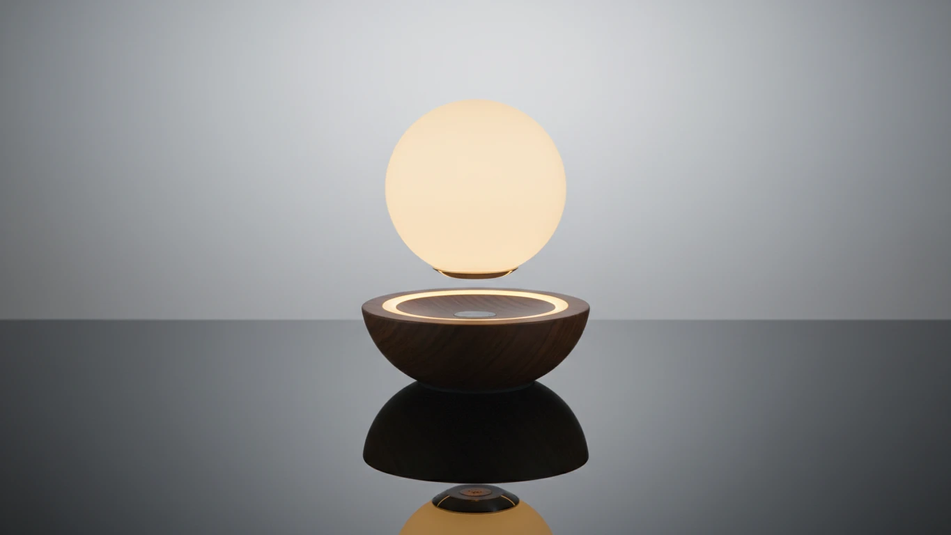 Luminária Decorativa de Levitação Magnética