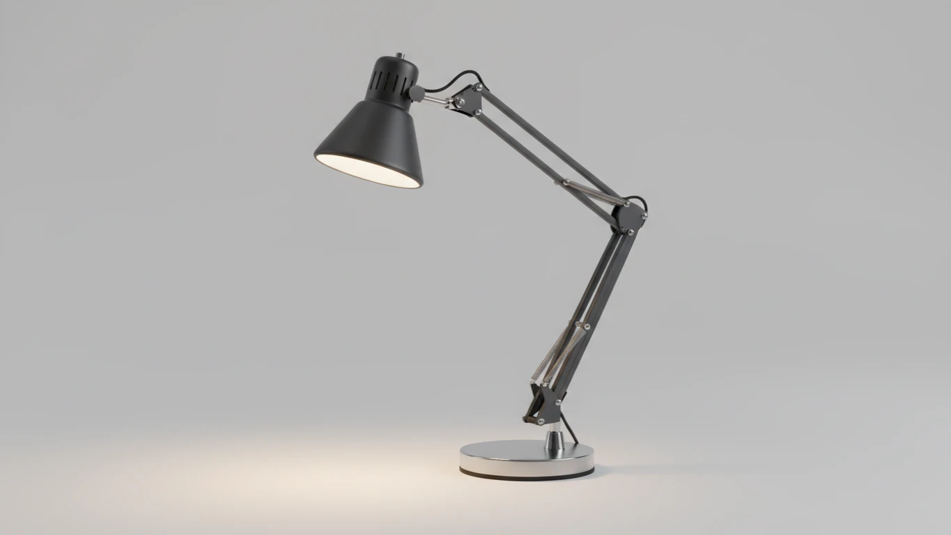 Luminária de Mesa com Foco Ajustável