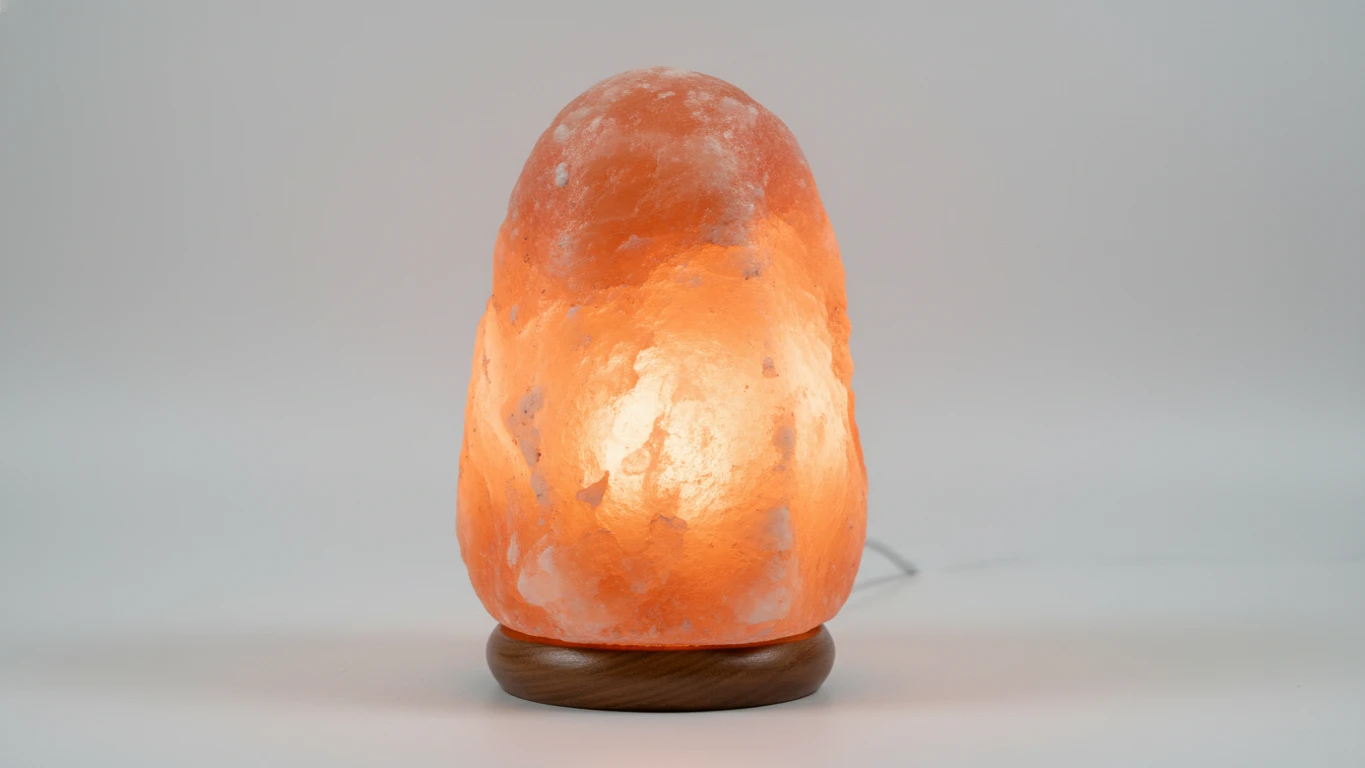 Luminária de Pedra de Sal do Himalaia