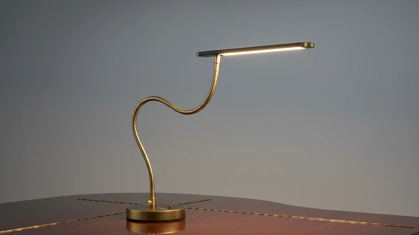 Luminária de Piano com Braço Flexível
