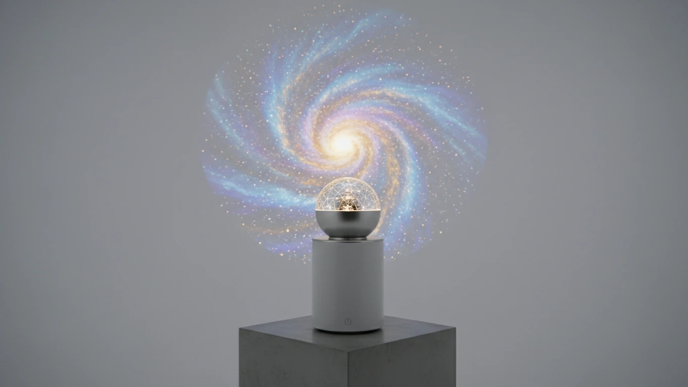 Luminária de Projeção de Estrelas e Galáxias