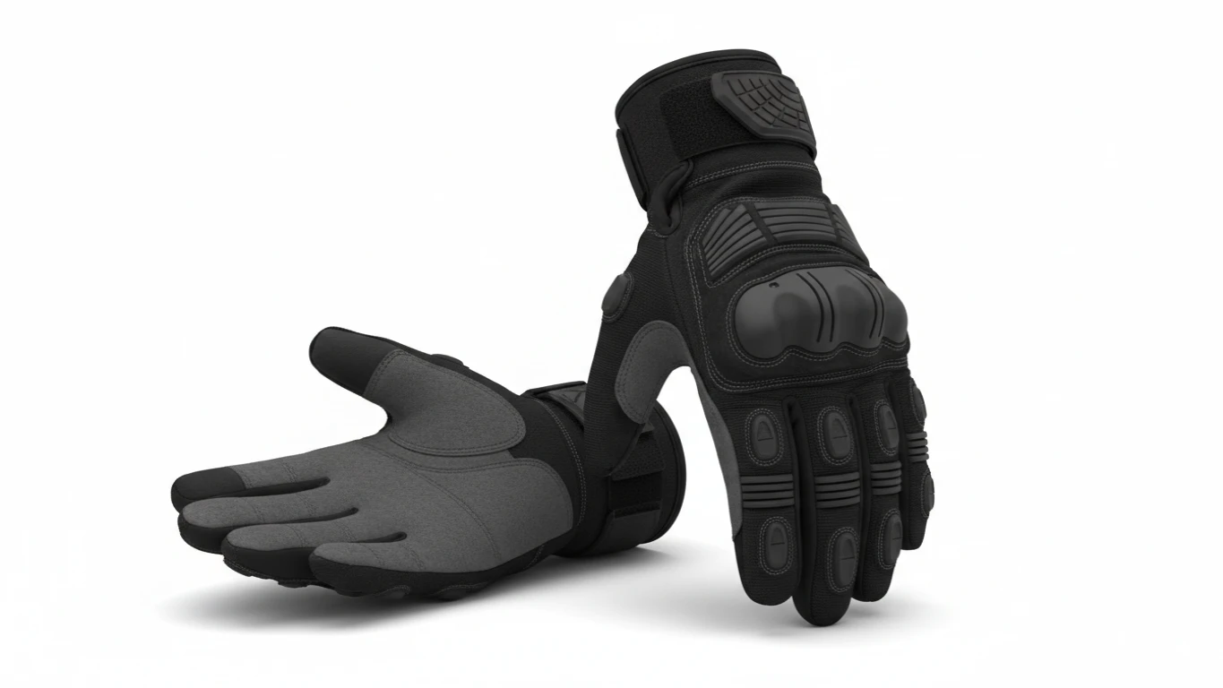 Luvas Táticas de Proteção e Aderência