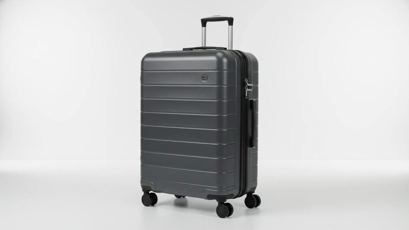 Mala de Bordo Rígida com Rodinhas