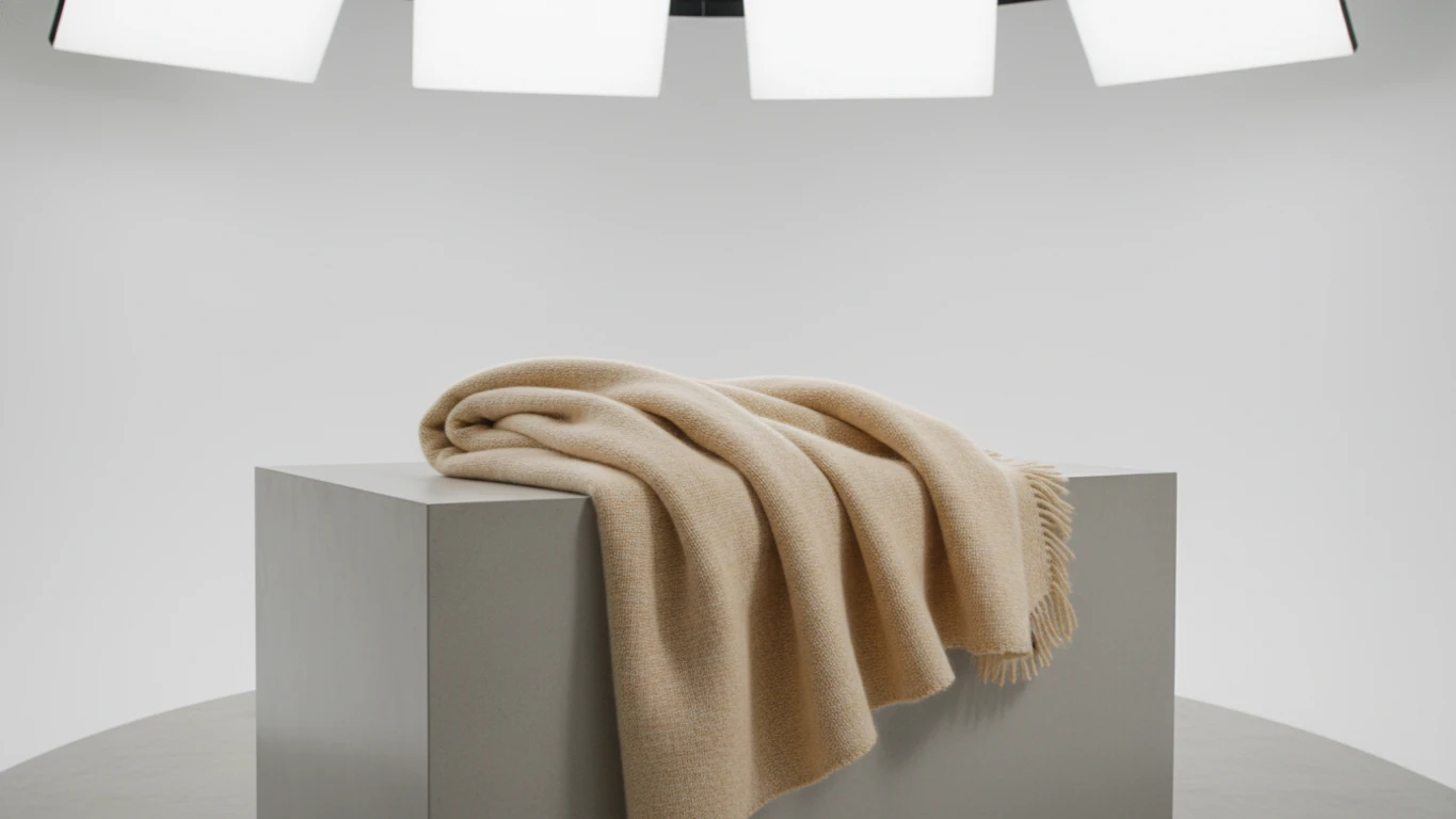 Manta de Cashmere de Alta Gramatura