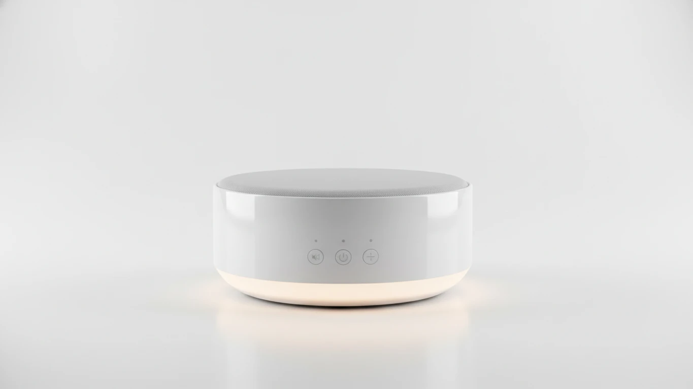 Máquina de Ruído Branco e Sons Terapêuticos