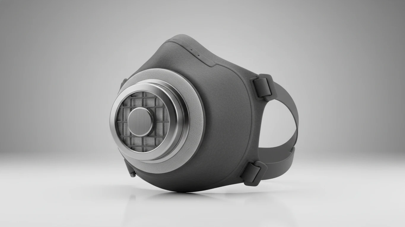 Máscara Respiratória Ergonômica com Filtro