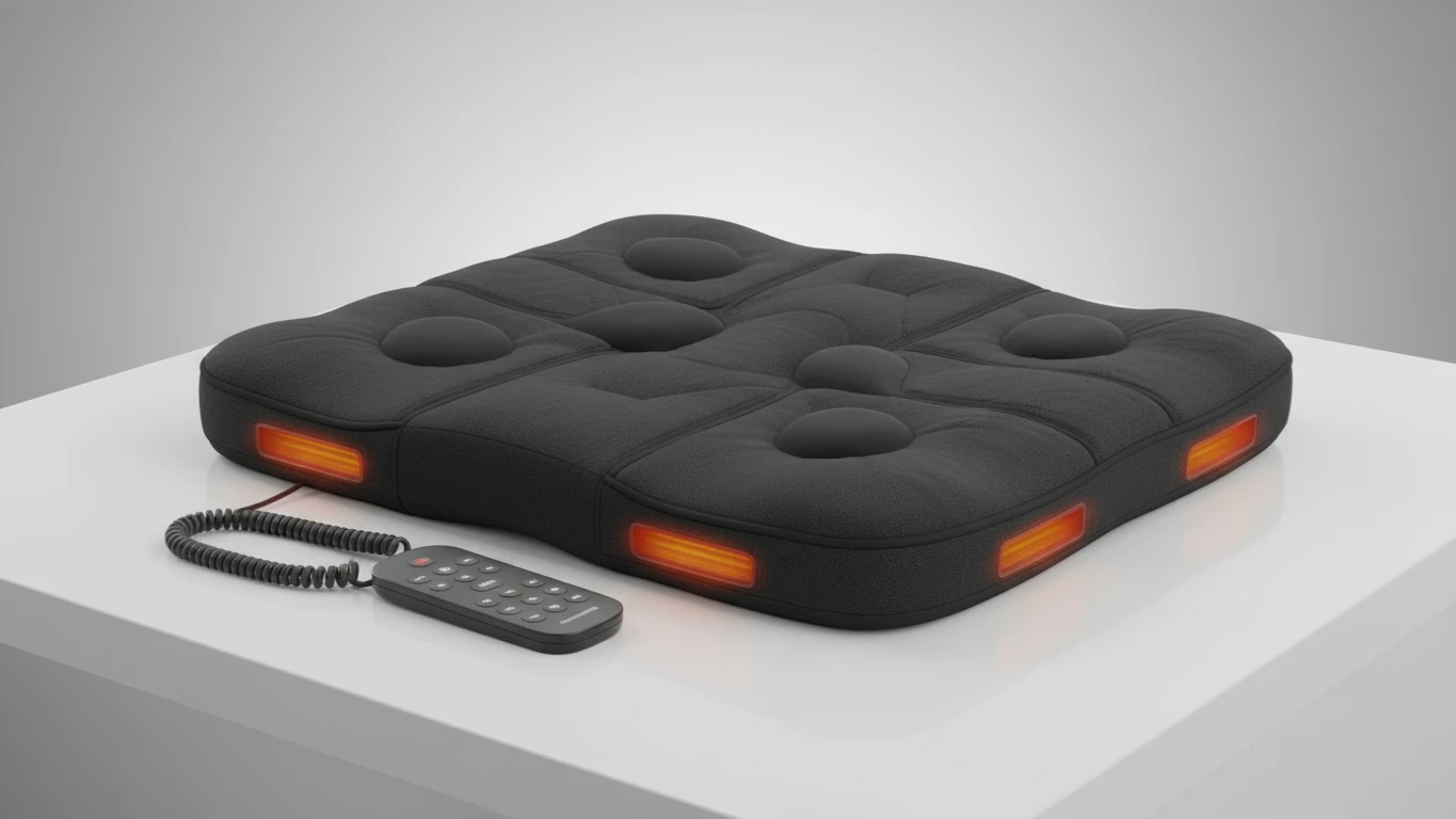 Massageador de Assento com Aquecimento