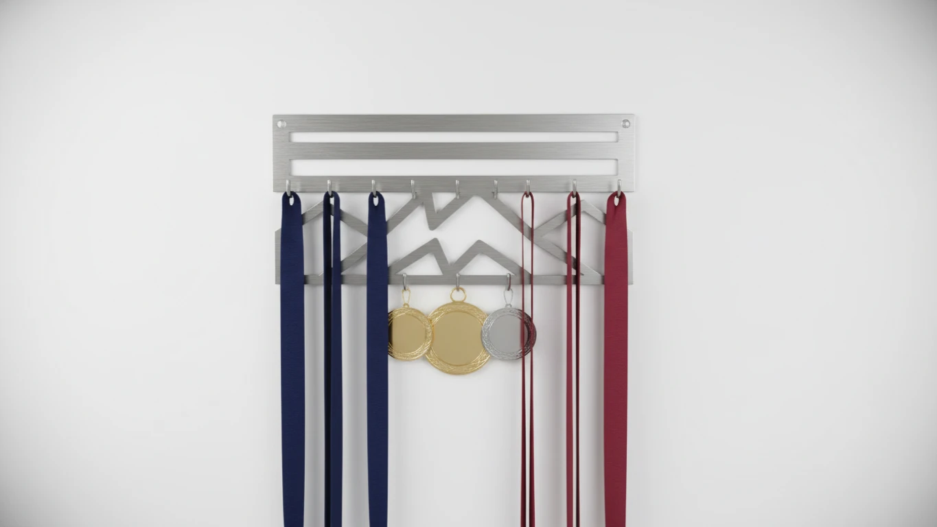 Medalheiro de Parede em Aço