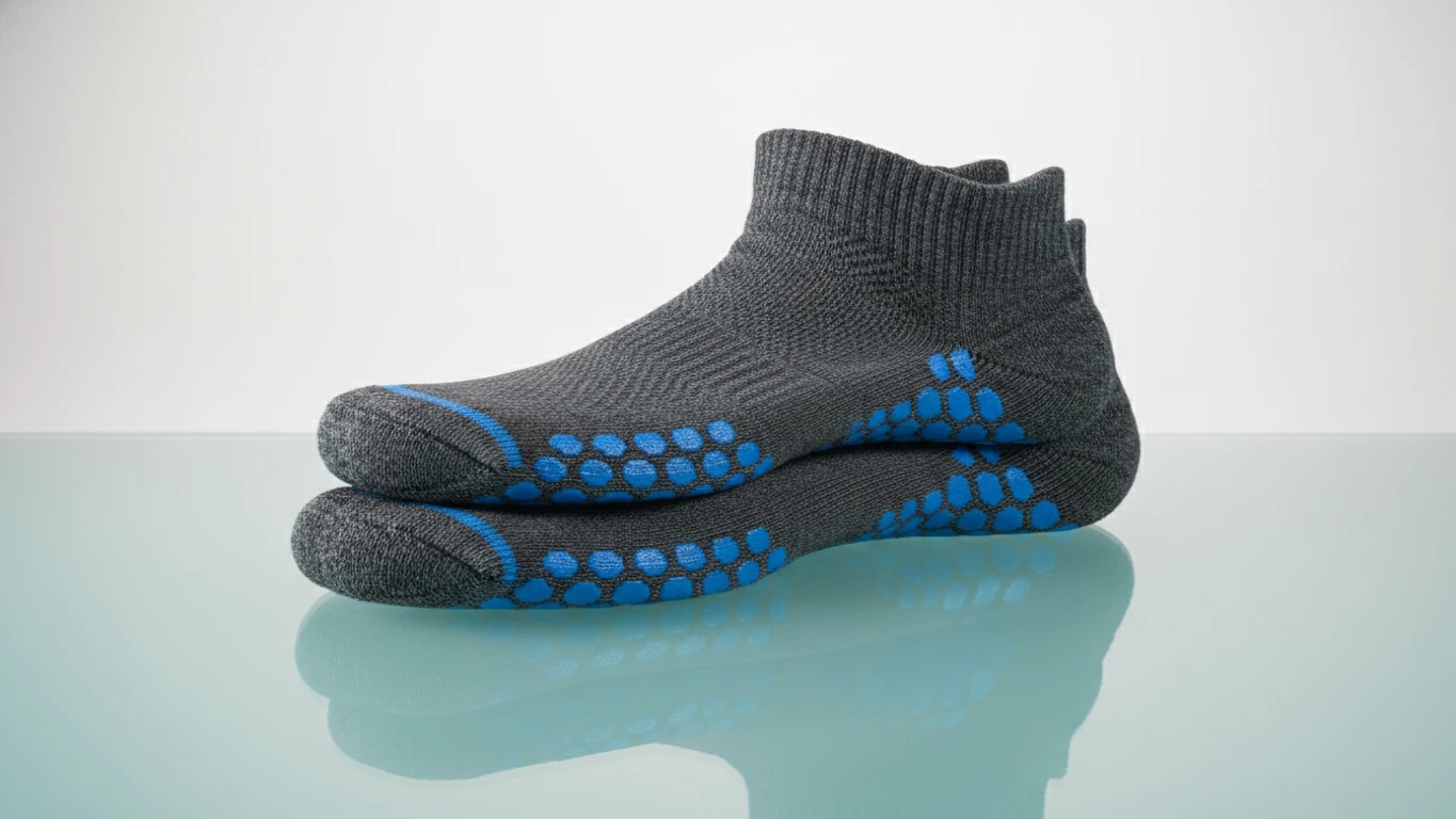 Meias Antiderrapantes de Alta Performance