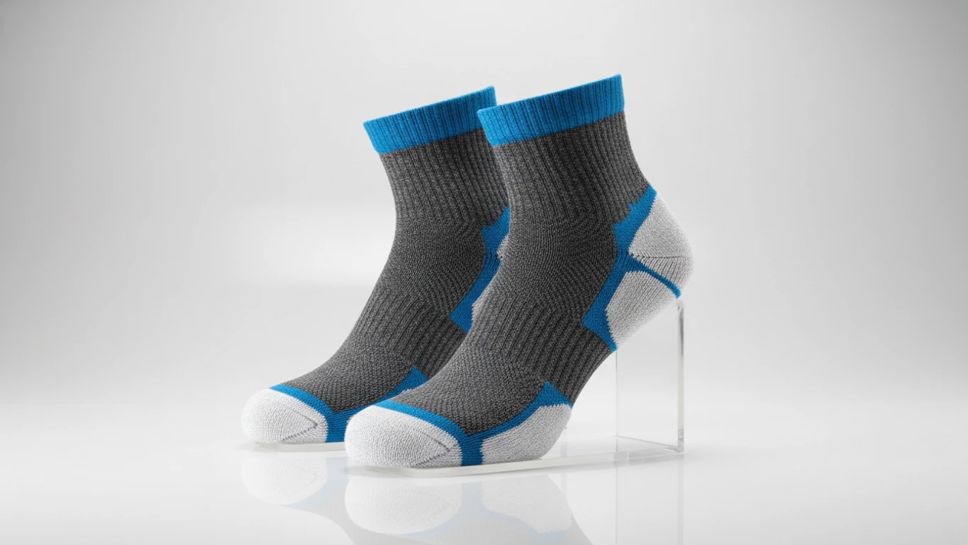 Meias Esportivas com Amortecimento Focal