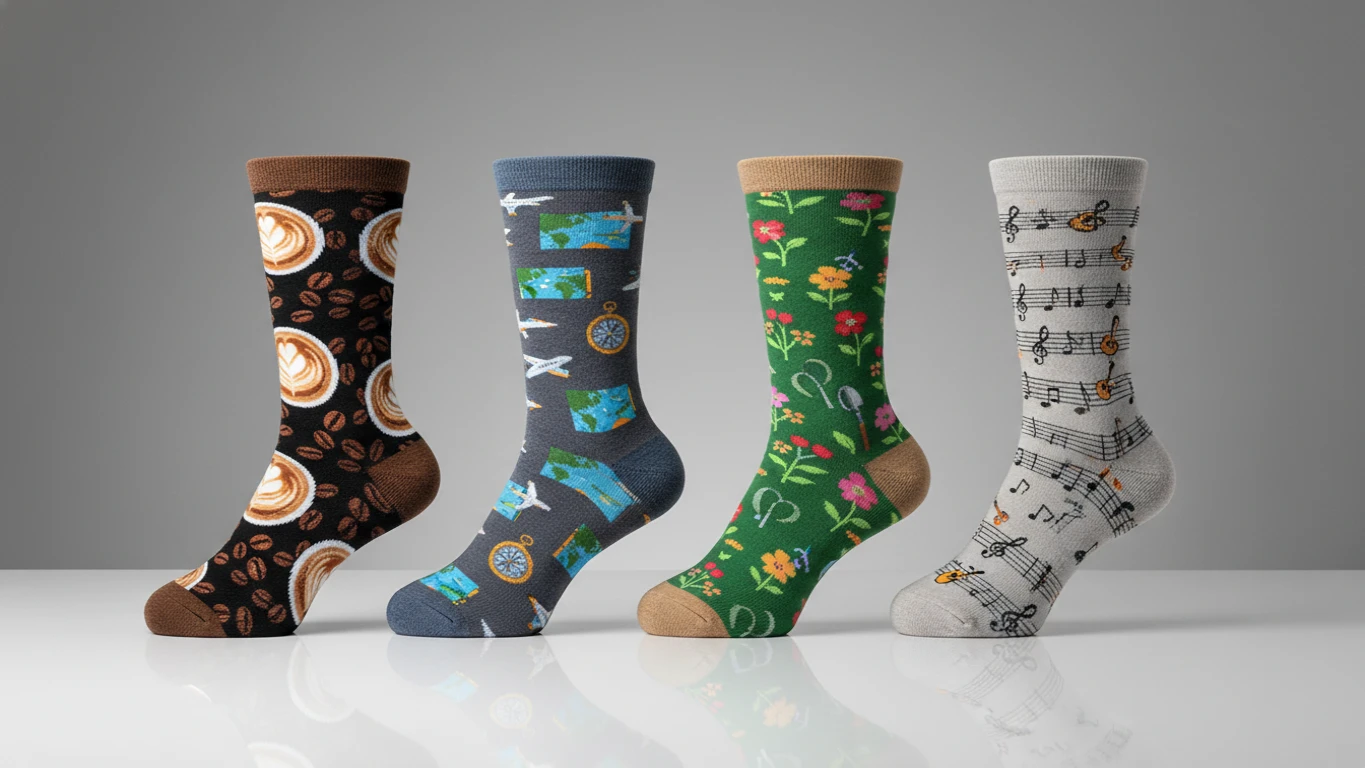 Meias Estampadas Temáticas