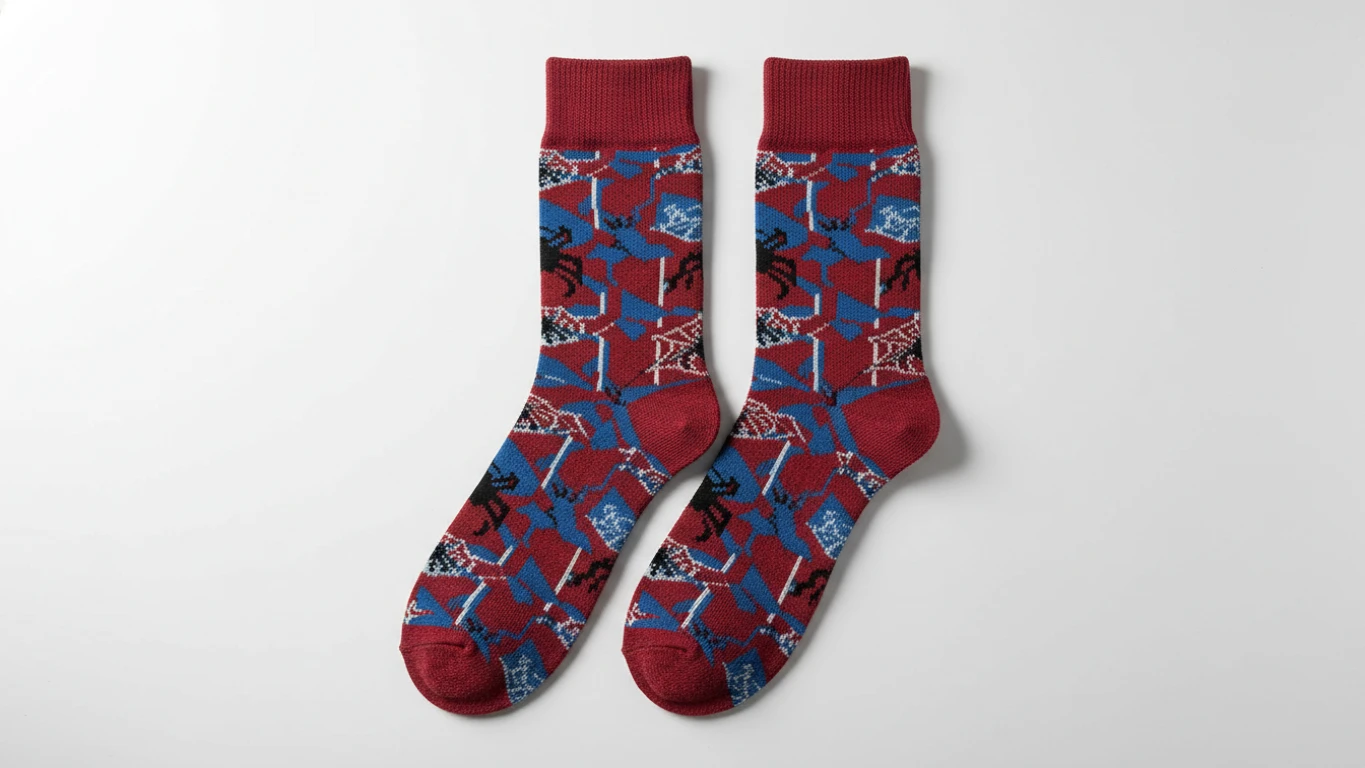 Meias Estampadas do Homem-Aranha