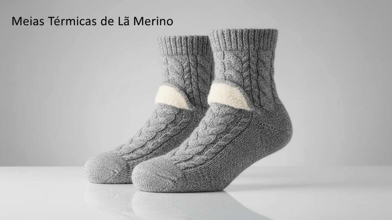 Meias Térmicas de Lã Merino