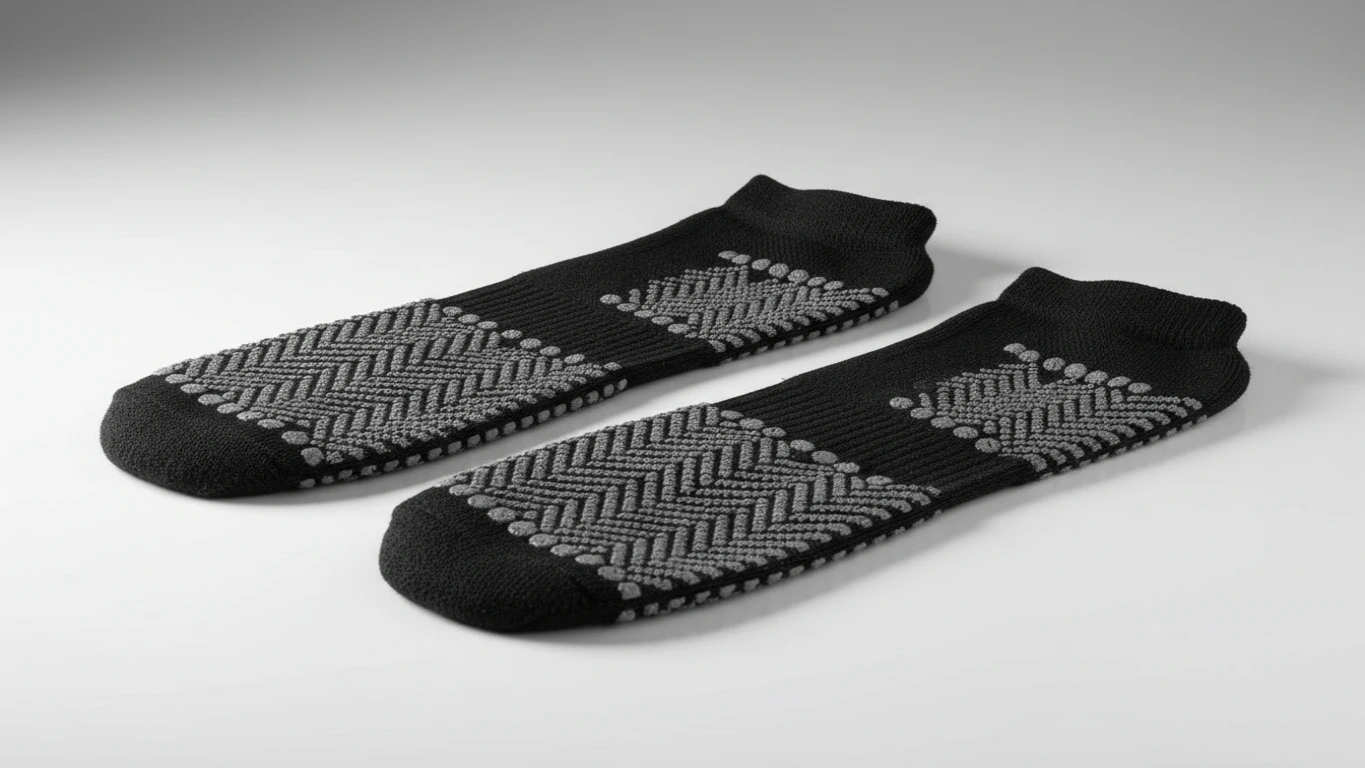 Meias com Grip Antiderrapante