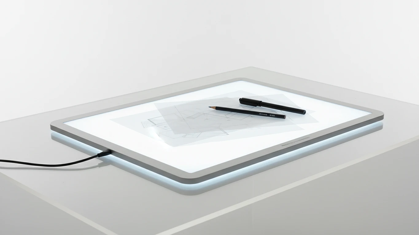 Mesa de Luz LED Ultrafina para Desenho