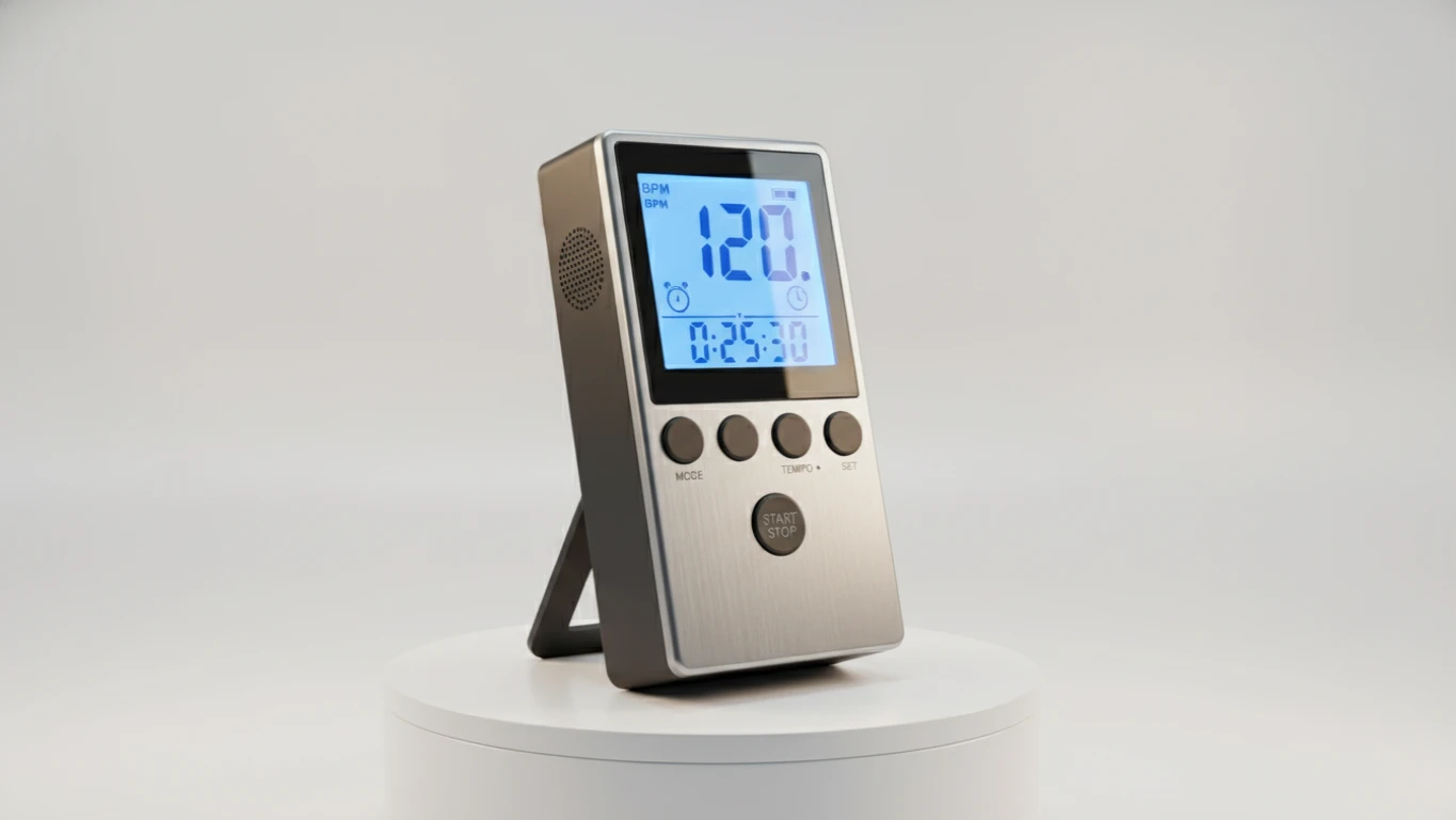 Metrônomo Digital e Cronômetro de Estudo