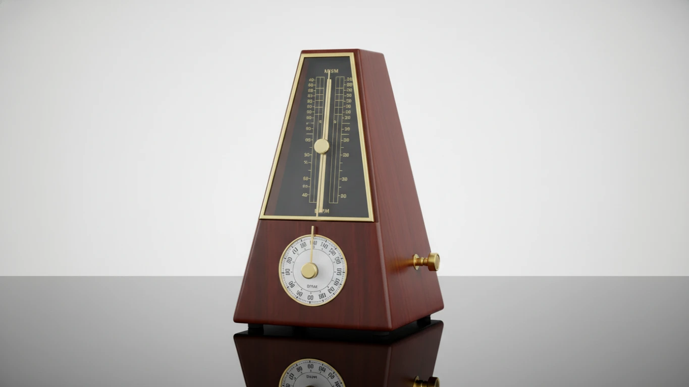 Metrônomo de Quartzo Tradicional