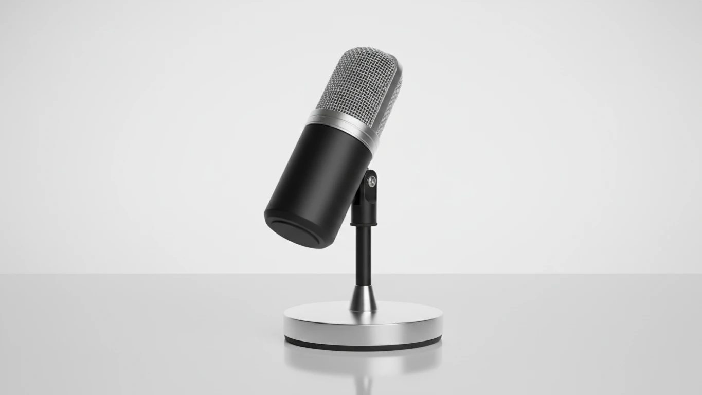 Microfone Condensador de Mesa