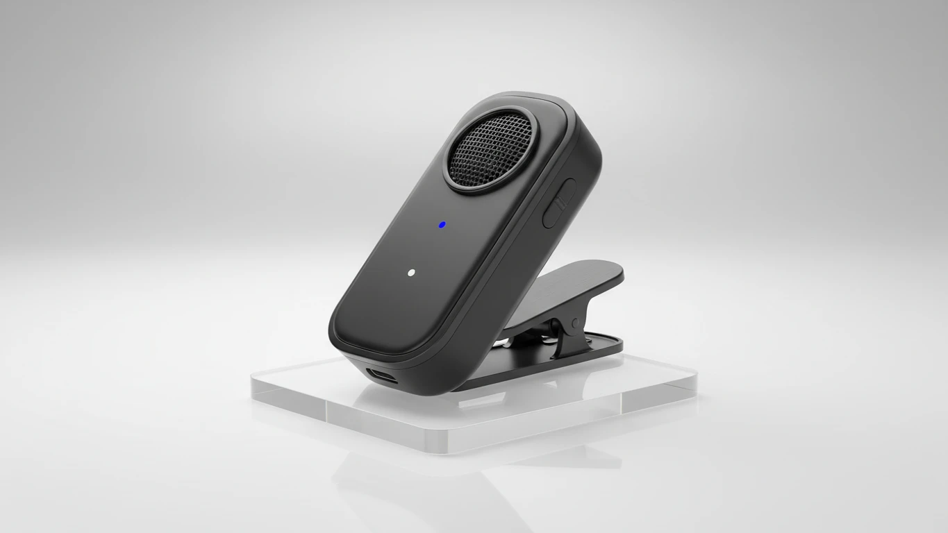 Microfone de Clipe sem Fio