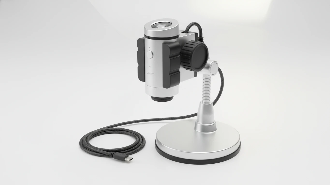 Microscópio Digital USB de Alta Resolução