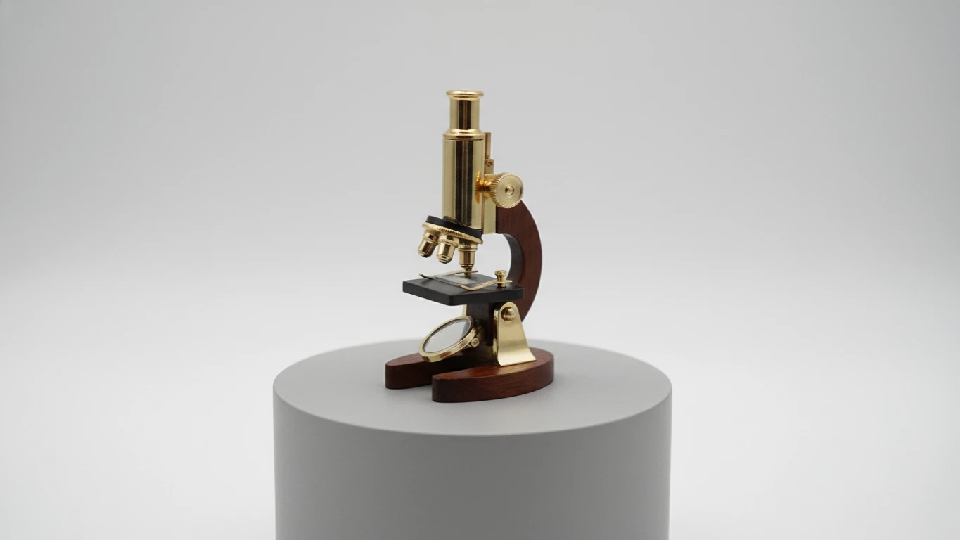 Microscópio de Decoração em Miniatura