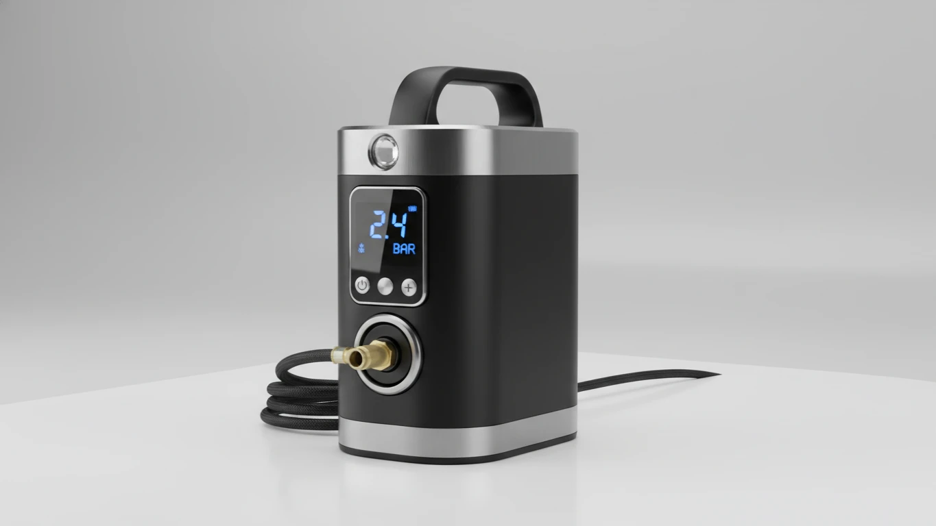 Mini Compressor de Ar Digital Portátil