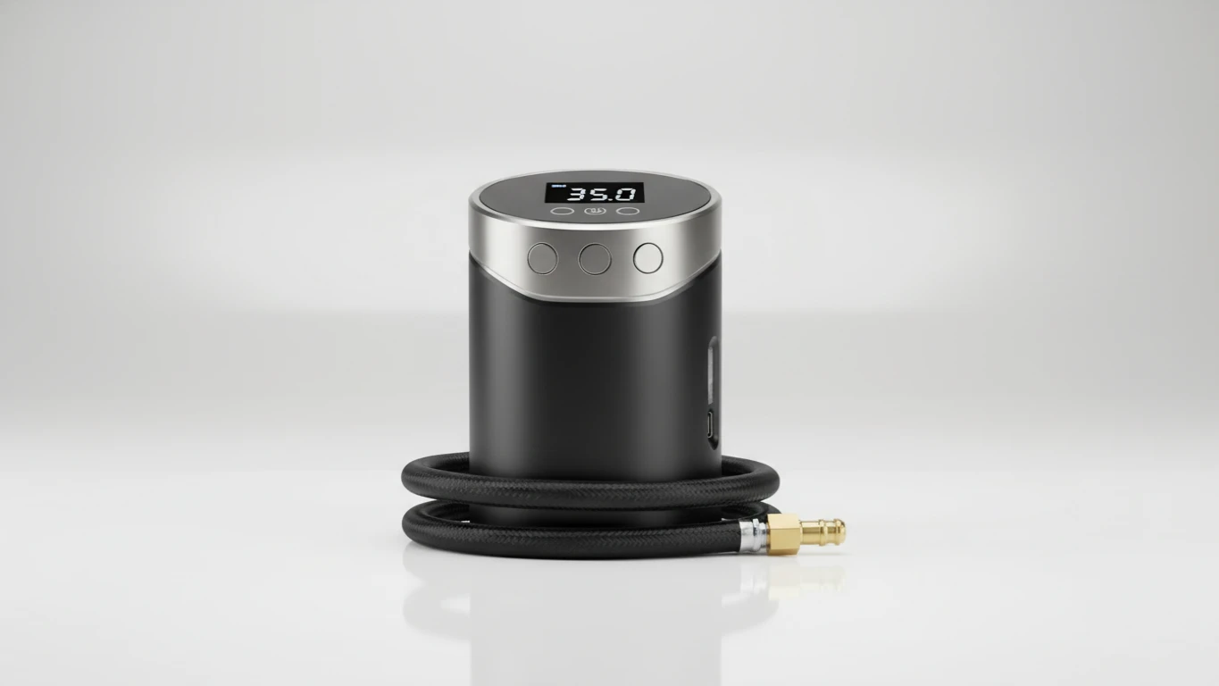 Mini Compressor de Ar Portátil Recarregável