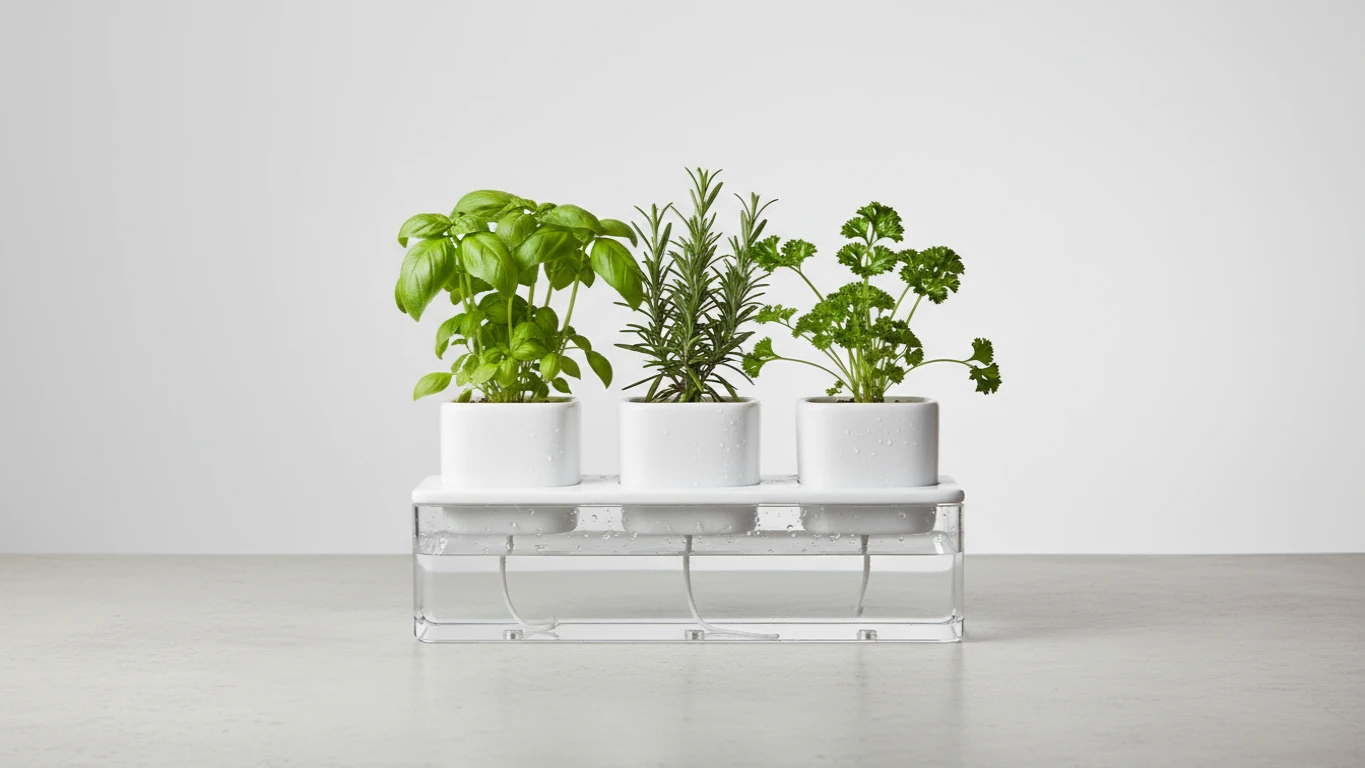 Mini Horta Autoirrigável de Temperos