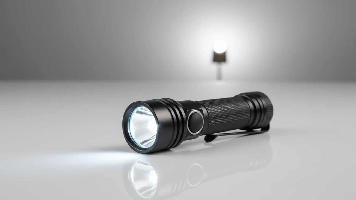 Mini Lanterna Tática de Alta Potência