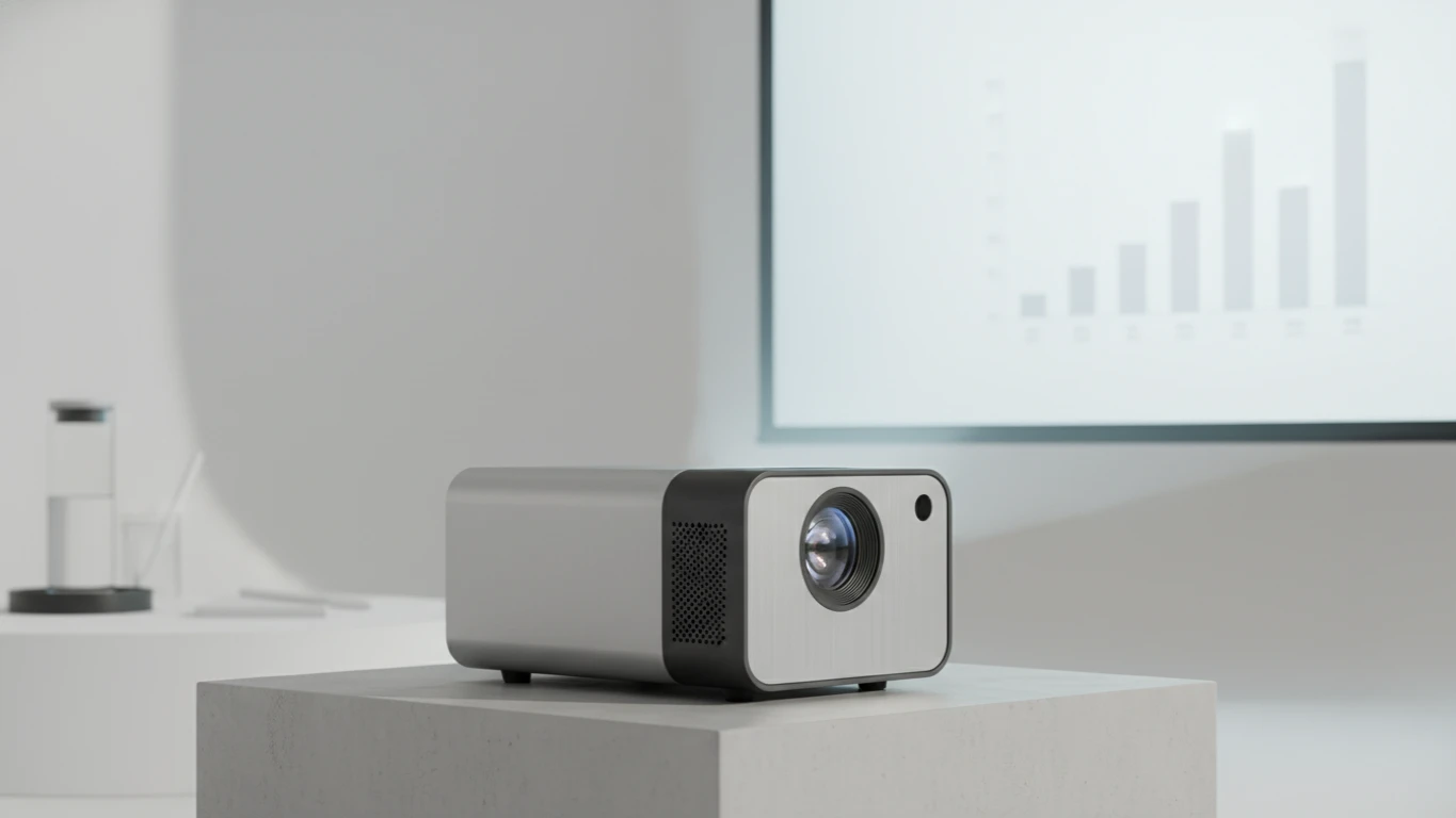 Mini Projetor Portátil para Reuniões