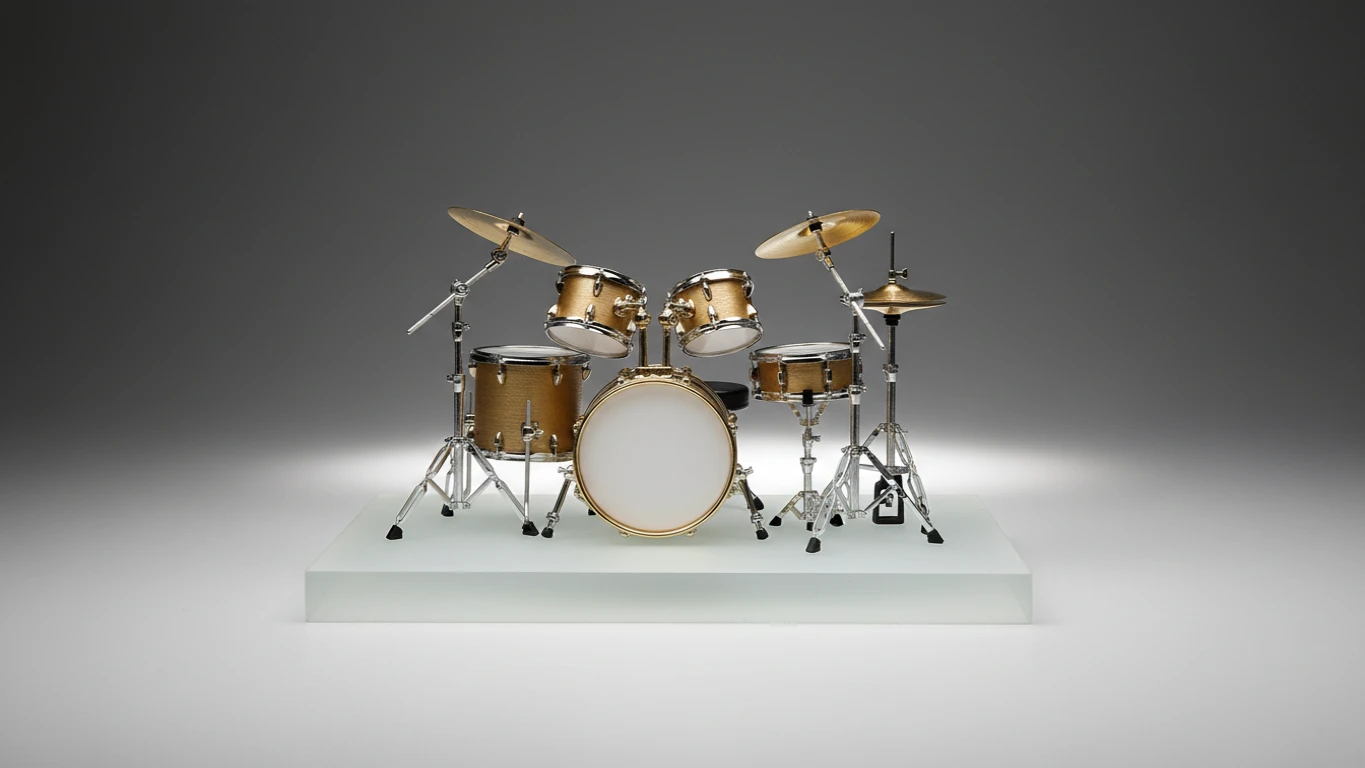 Miniatura Colecionável de Bateria