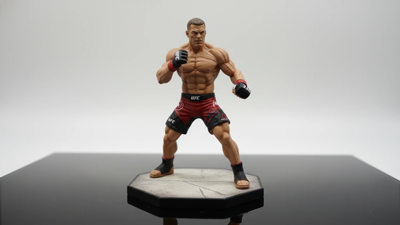 Miniatura Colecionável de Lutador