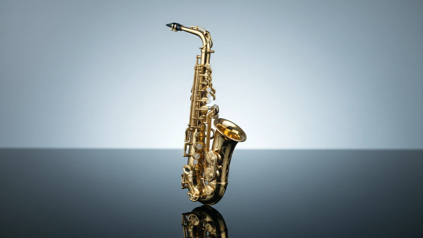 Miniatura Colecionável de Saxofone