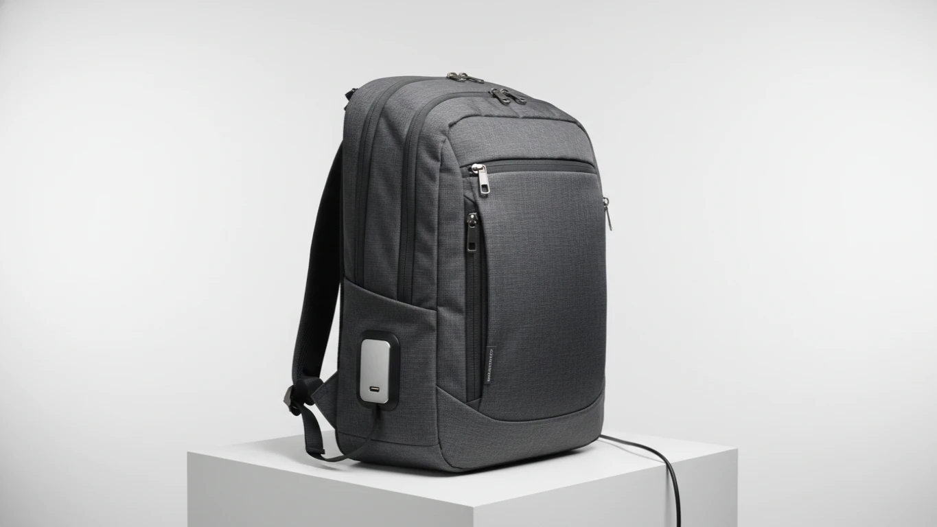 Mochila Antifurto com Saída USB