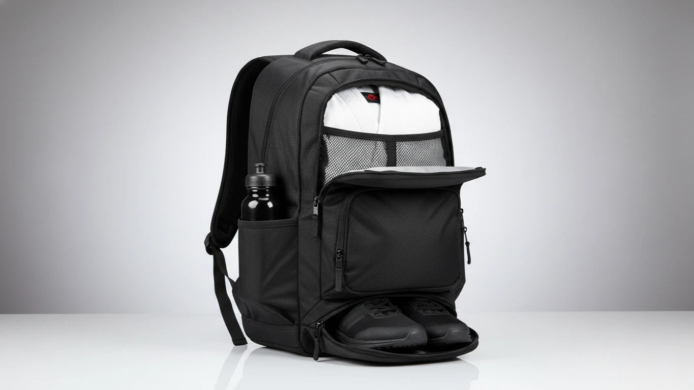 Mochila Esportiva com Divisória para Kimono
