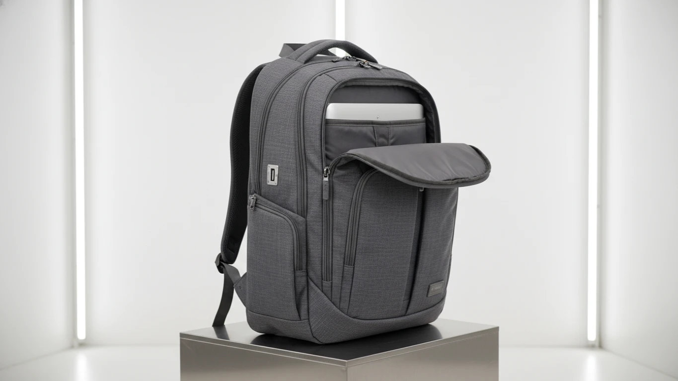 Mochila Executiva com Porta USB e Compartimento Notebook