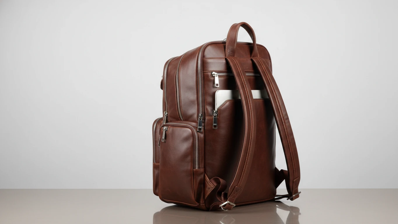 Mochila Executiva em Couro Legítimo