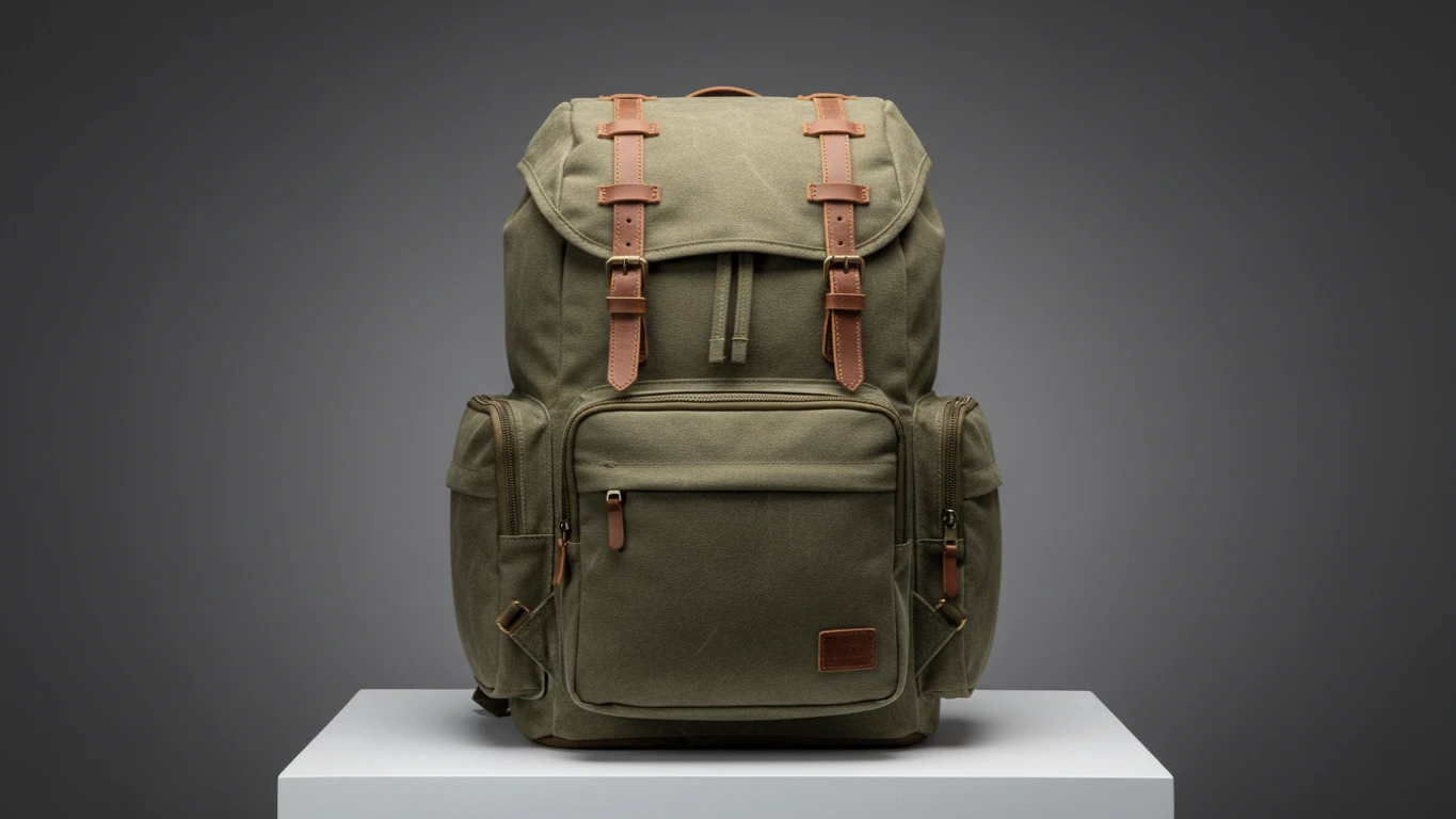 Mochila de Lona Reforçada