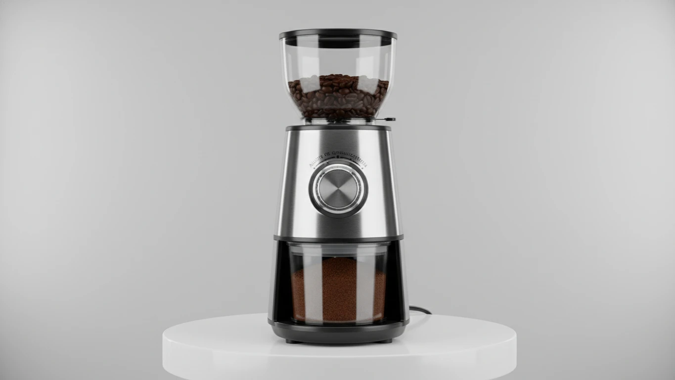 Moedor de Café Elétrico com Ajuste de Granulometria