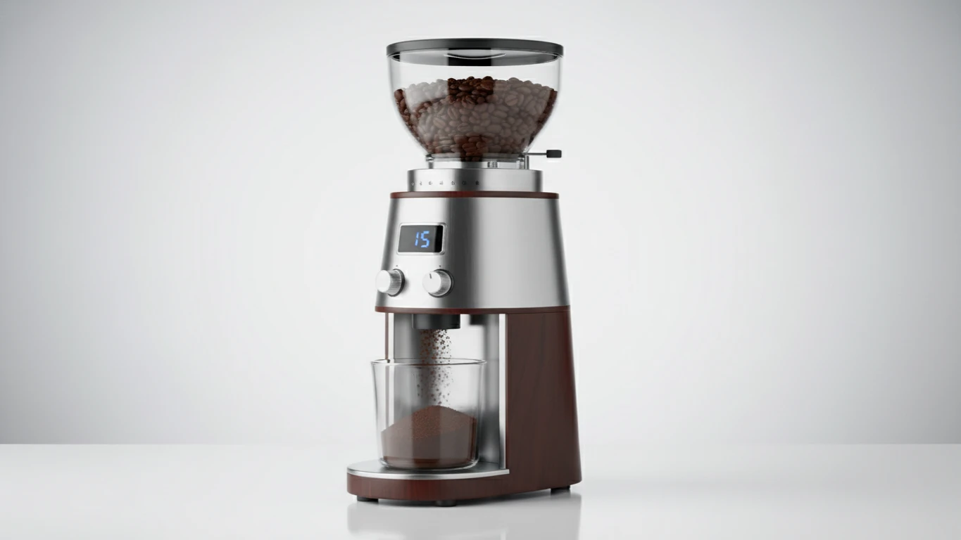 Moedor de Café Elétrico de Alta Precisão