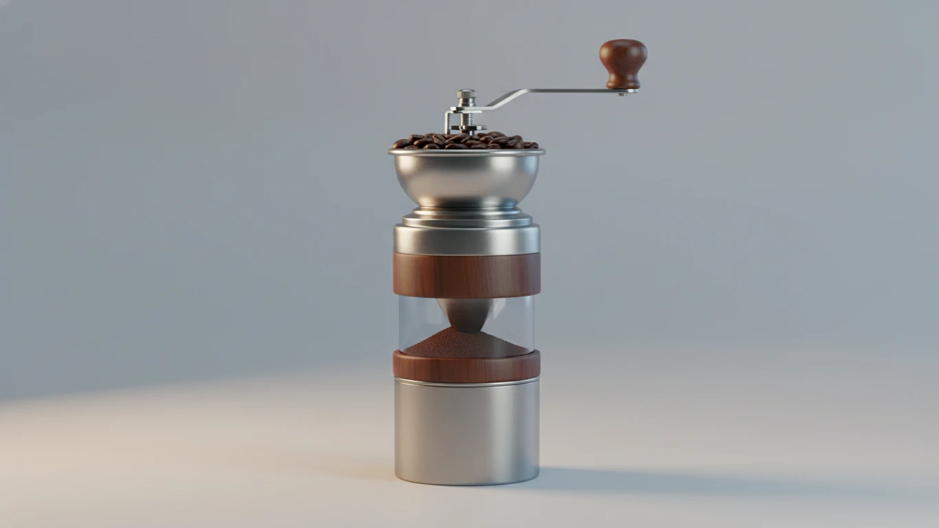 Moedor de Grãos de Café Manual
