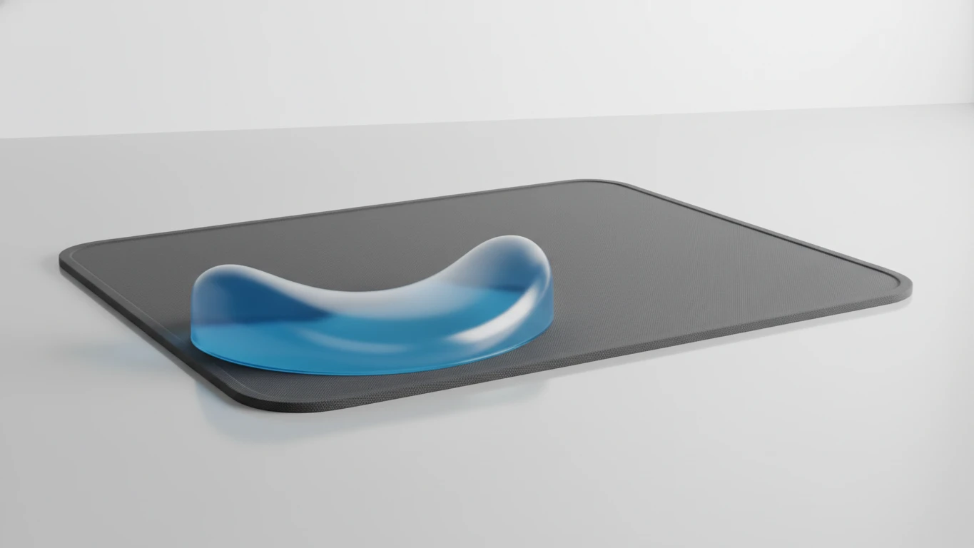 Mousepad Ergonômico com Apoio de Gel
