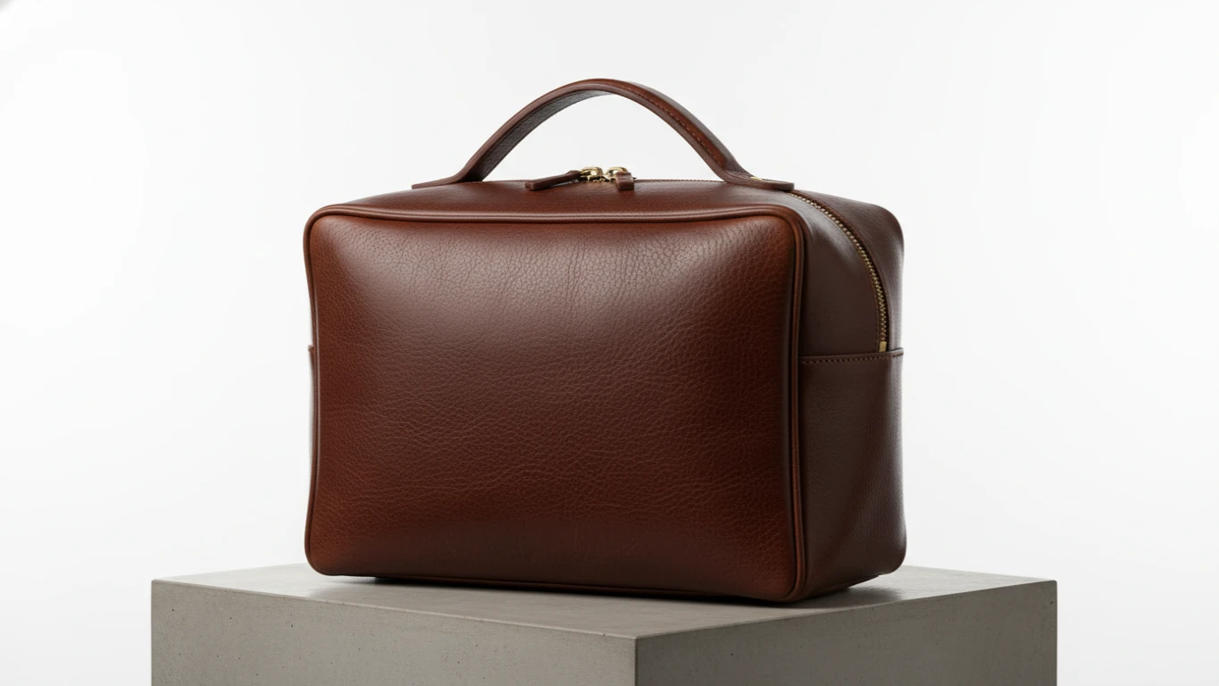 Necessaire Executiva de Viagem em Couro
