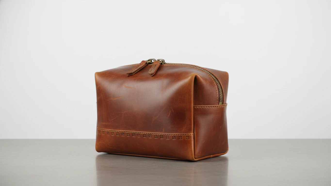 Necessaire de Viagem em Couro Legítimo