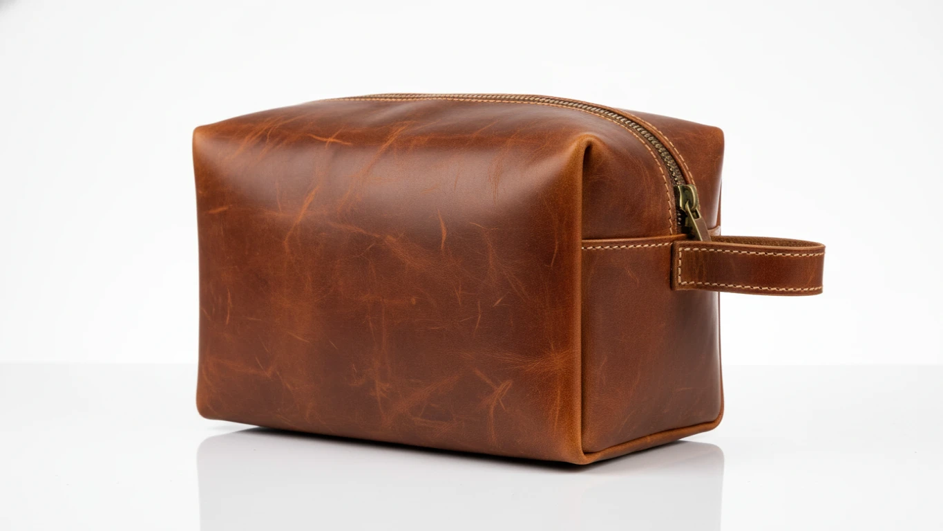 Necessaire em Couro para Viagem