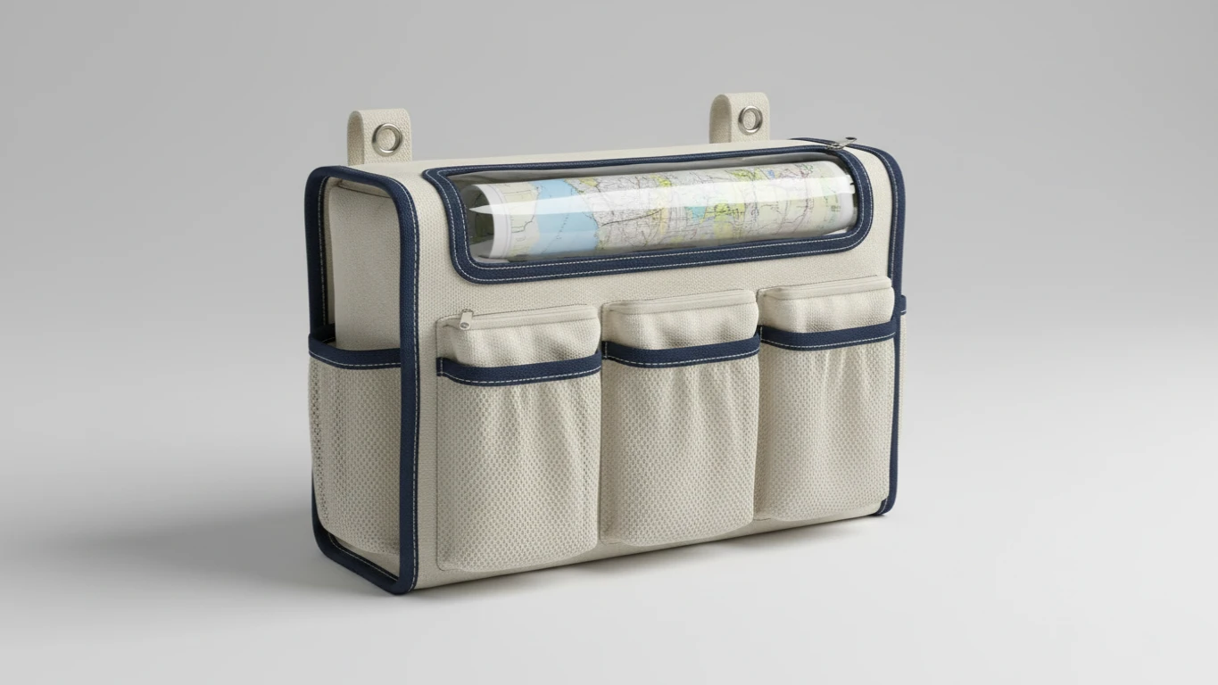 Organizador de Cabine em Lona Naval