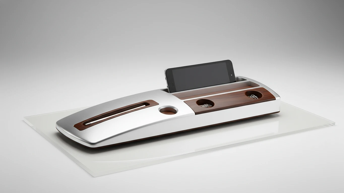 Organizador de Escritório em Formato Aerodinâmico