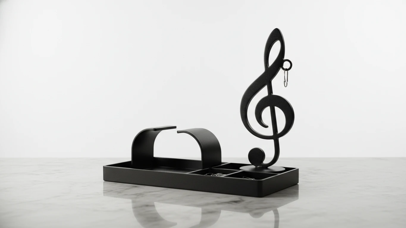 Organizador de Mesa Clave de Fá