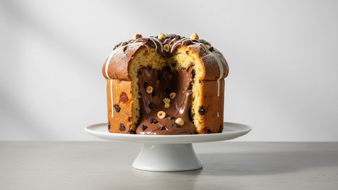 Panetone Artesanal com Recheio Gourmet