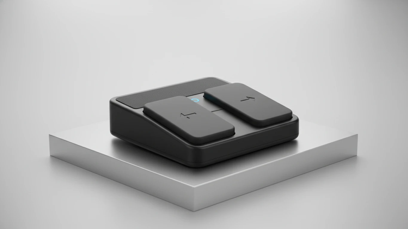 Pedal Bluetooth Passador de Páginas